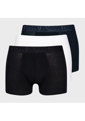 Paul Smith Classic Tri-Colour Comfort Boxer Briefs Three Pack Multicolour
