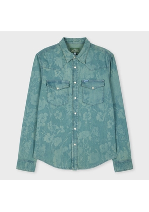 Lee + Paul Smith Paul Smith + Lee Western Shirt Green
