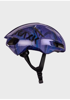 Paul Smith Paul Smith + Kask Navy 'Marble Inks' Utopia Cycling Helmet Blue