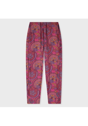 Daniel Hanson For Paul Smith - Paisley Silk Pyjama Trousers Multicolour