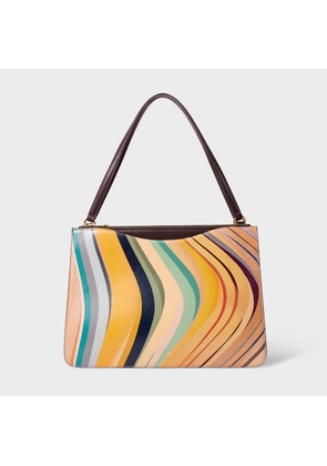 Paul Smith Women's 'Dusky Swirl' Double Zip Tote Bag Multicolour