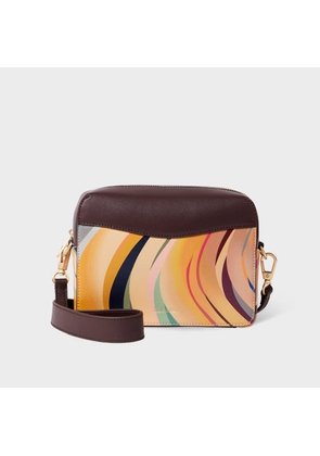 Paul Smith Women's 'Dusky Swirl' Leather Camera Bag Multicolour