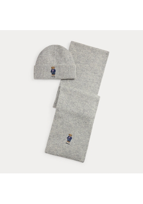 Polo Bear Beanie & Scarf Gift Set