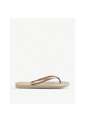 Havaianas Logo-Embellished Rubber Flip-Flops