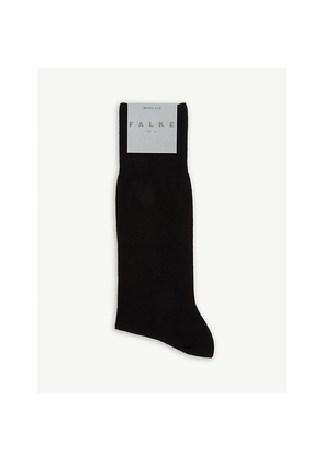 Mens Falke No. 6 Wool and Silk-Blend Socks