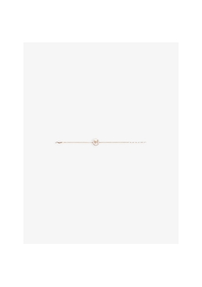 Chaumet Jeux De Liens Harmony 18ct Rose-Gold, 0.06ct Diamond and Mother-Of-Pearl Bracelet
