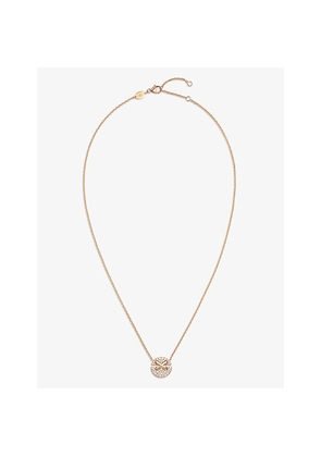 Chaumet Jeux De Liens Harmony Small 18ct Rose-Gold and 0.32ct Brilliant-Cut Diamond Pendant Necklace