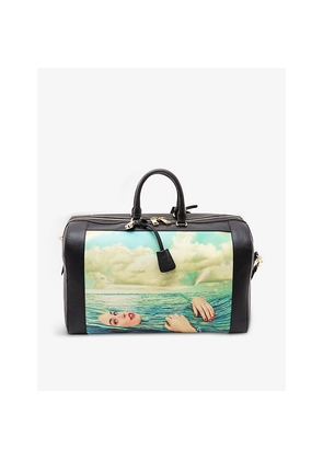 Seletti Wears Toiletpaper Seagirl Faux-Leather Travel Bag