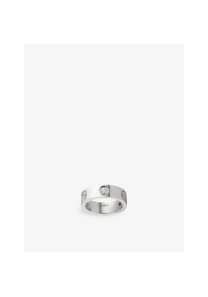 Cartier Love 18ct White-Gold and 3 Diamonds Ring