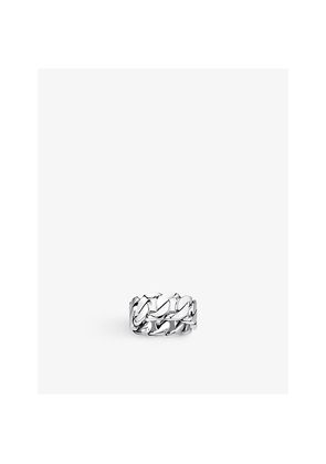 Womens Thomas Sabo Links Sterling-Silver Curb Ring