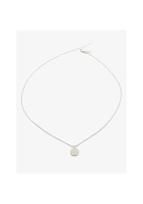 Womens Monica Vinader Siren Petal Sterling-Silver Pendant Necklace