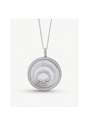 Chopard Happy Spirit 18ct White-Gold and Diamond Pendant