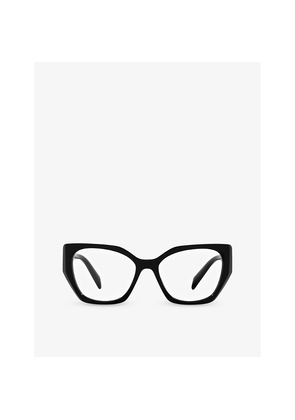 Prada Pr 18Wv Irregular-Frame Acetate Glasses
