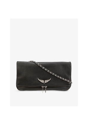 Womens Zadig&Voltaire Rock Leather Cross-Body Bag