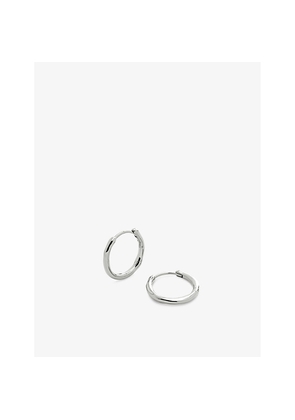 Womens Monica Vinader Siren Muse Small 925 Sterling-Silver Hoop Earrings