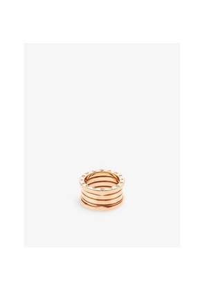 Bvlgari B.Zero1 Four-Band 18ct Rose-Gold Ring