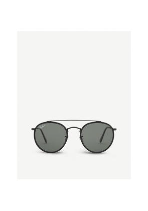 Ray-Ban Rb3647 Round-Frame Sunglasses