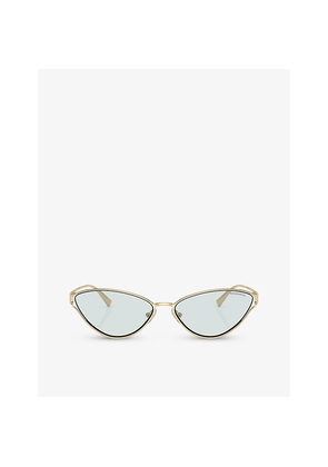 Womens Tiffany & Co Tf3095 Cat-Eye Metal Sunglasses