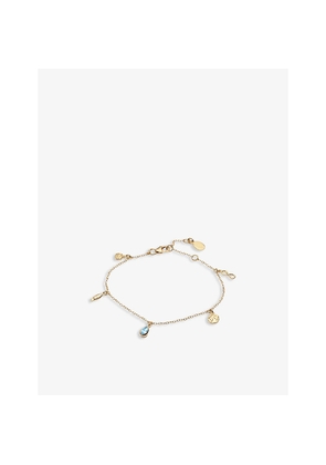 Womens La Maison Couture x With Love Darling Planet 14ct Yellow Gold-Plated Charm Bracelet