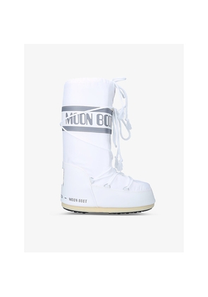 Womens Moon Boot Icon Junior Branded Nylon Snow Boots