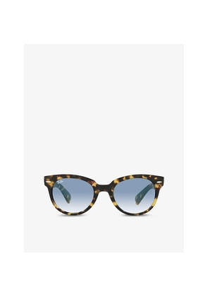Womens Ray-Ban Rb2199 Orion Geometric-Frame Acetate Sunglasses