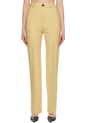 Kwaidan Editions SSENSE Exclusive Beige Polyester Trousers
