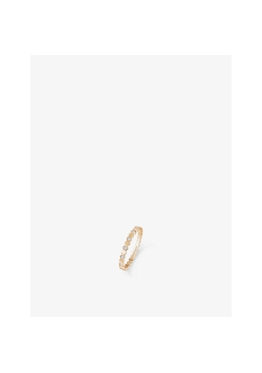 Bee De Chaumet 18ct Rose-Gold and 0.21ct Brilliant-Cut Diamond Ring