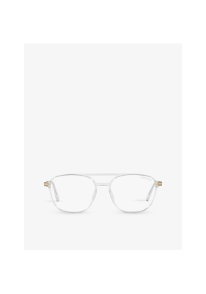 Womens Tom Ford Tr001660 Ft5874-B Pilot-Frame Injected Glasses