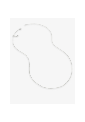 Womens Monica Vinader Fine Sterling-Silver Chain Necklace