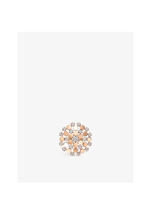 Bee De Chaumet 18ct Rose-Gold and 1.27ct Diamond Ring