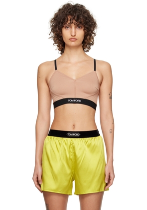 TOM FORD Tan Signature Tank Top