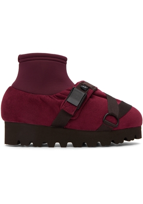 YUME YUME SSENSE Exclusive Red Camp Boots
