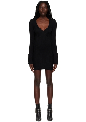 Gauge81 Black Artik Mini Dress