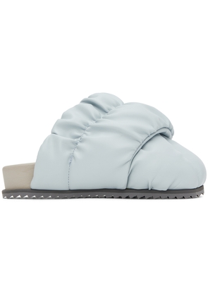 YUME YUME SSENSE Exclusive Blue Tent Mules