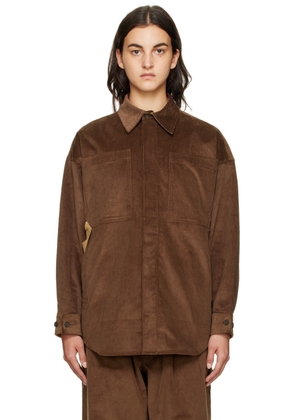 Bernhard Willhelm Brown Patch Pocket Shirt