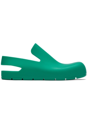 Bottega Veneta Green Puddle Loafers