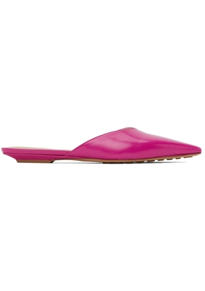 Bottega Veneta Pink Point Slippers