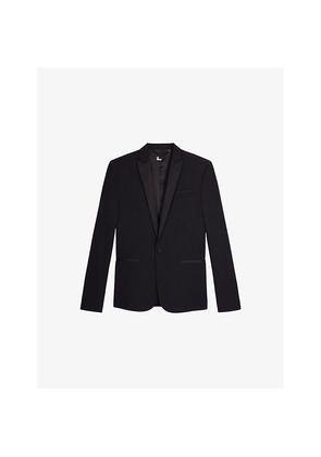 Mens The Kooples Regular-Fit Single-Breasted Wool Blazer