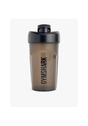 Mens Gymshark Brand-Print Plastic Shaker Bottle
