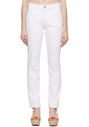 Isabel Marant White Vikira Jeans