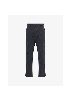 Mens Citizens Of Humanity Dillon Patch-Pocket Straight-Leg Mid-Rise Stretch-Cotton Trousers