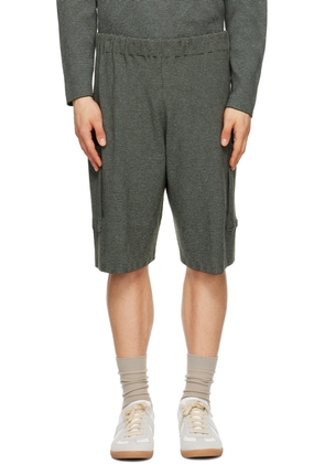Isa Boulder SSENSE Exclusive Green Shorts