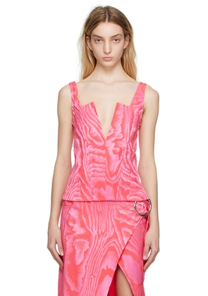 Marques Almeida Pink Corset Camisole