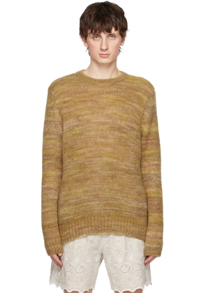 CMMN SWDN SSENSE Exclusive Yellow Sigge Sweater