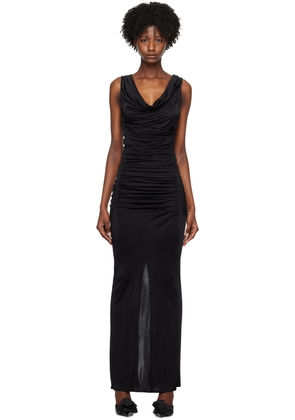 Gauge81 Black Ina Maxi Dress