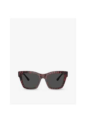 Womens Dolce & Gabbana Dg4384 Square-Frame Acetate Sunglasses