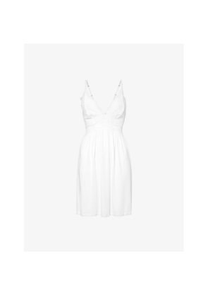 Womens Eberjey Mariana V-Neck Stretch-Jersey Nightdress