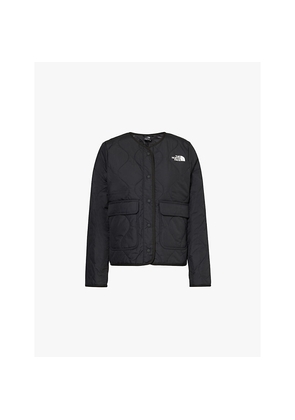 Womens The North Face Ampato Brand-Print Regular-Fit Shell Jacket