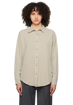 Filippa K Gray Relaxed Shirt
