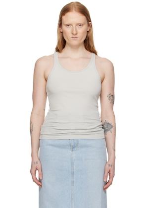 Filippa K Gray Rib Tank Top